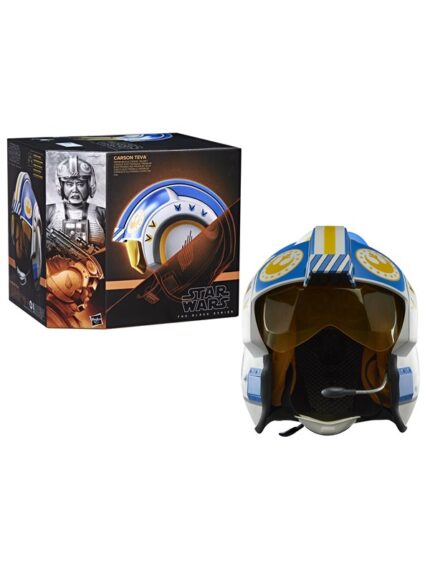 Star Wars The Black Series Electronic Helmet Carson Teva