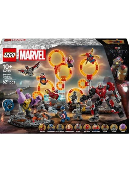 LEGO Super Heroes Marvel 76323 Avengers: Endgame Letzter Showdown