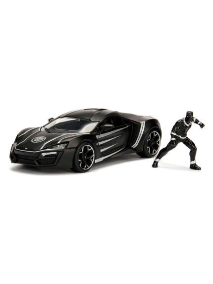 Jada Toys - Die-Cast Avengers Black Panther with Car 1:24