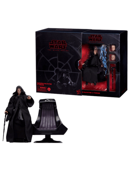 Star Wars The Black Series Emperor Palpatine & Throne 15 cm